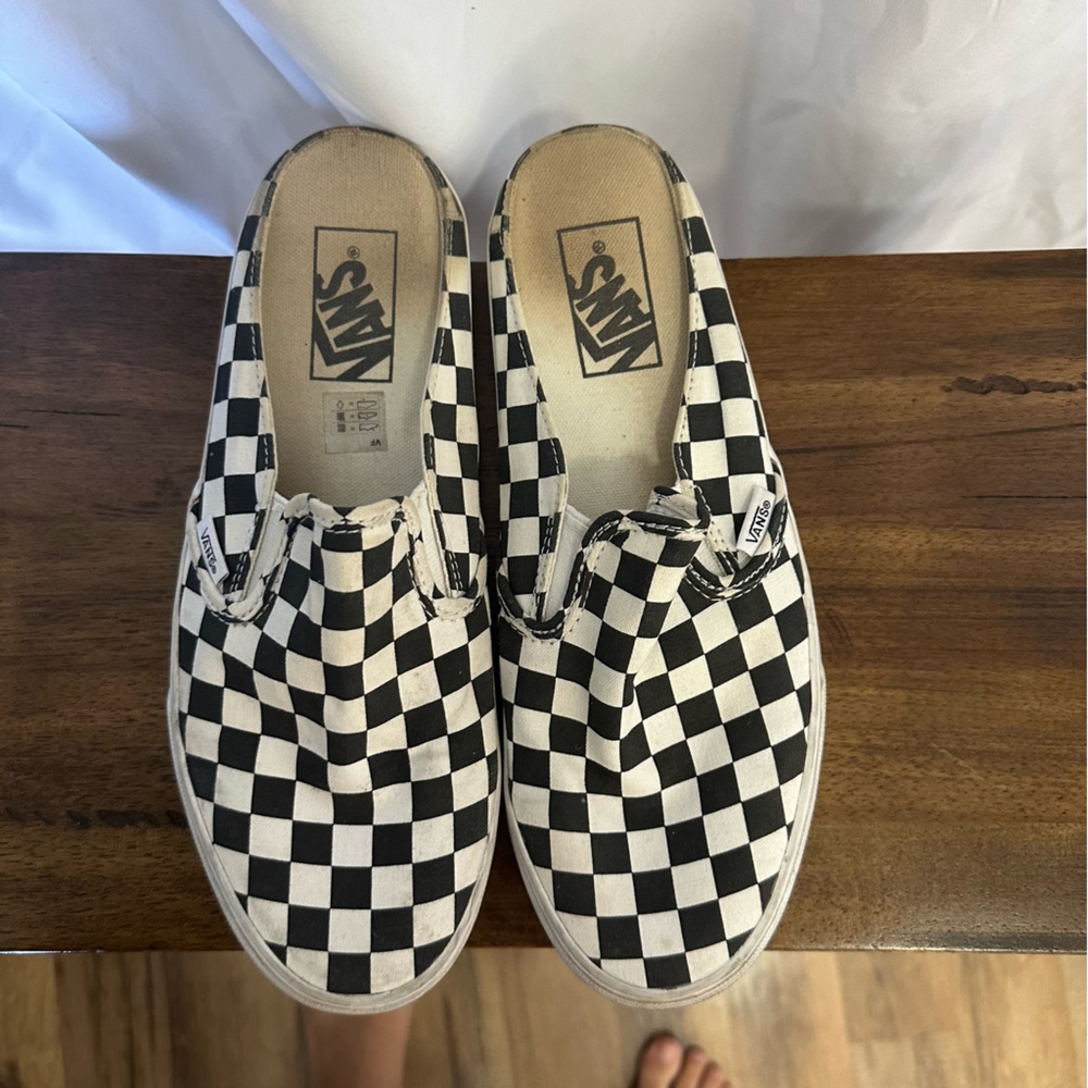 Vans Women’s Classic Checkered Slip-On Sneakers